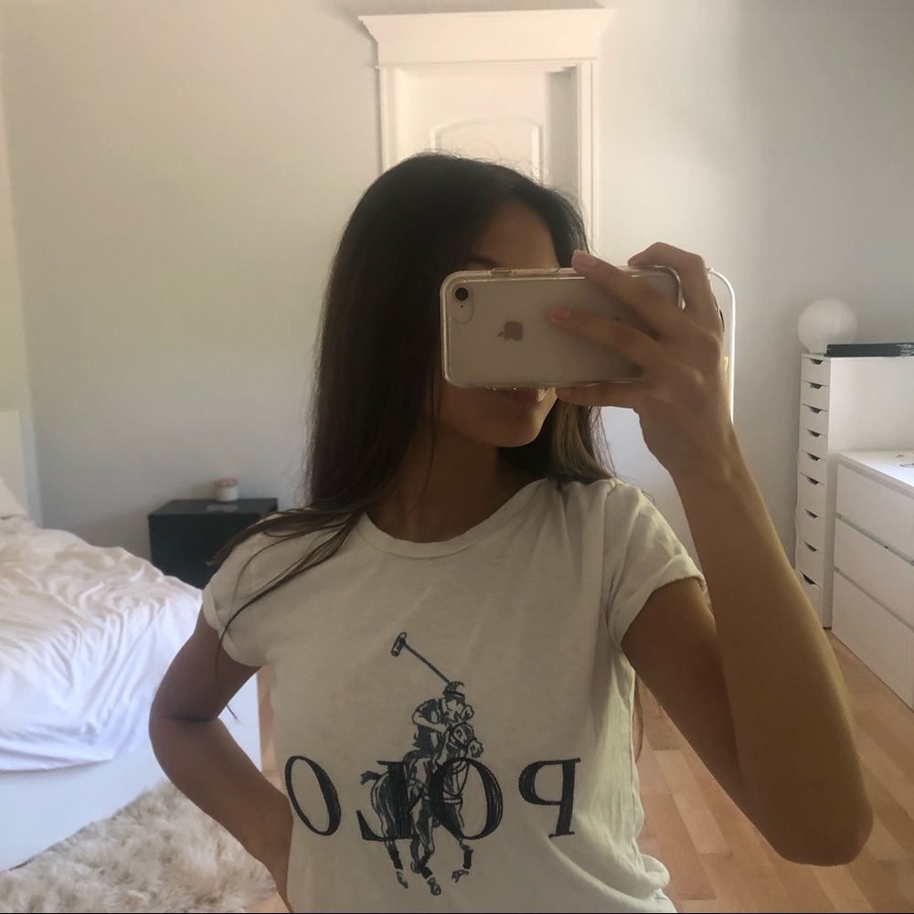 polo ralph lauren graphic tee